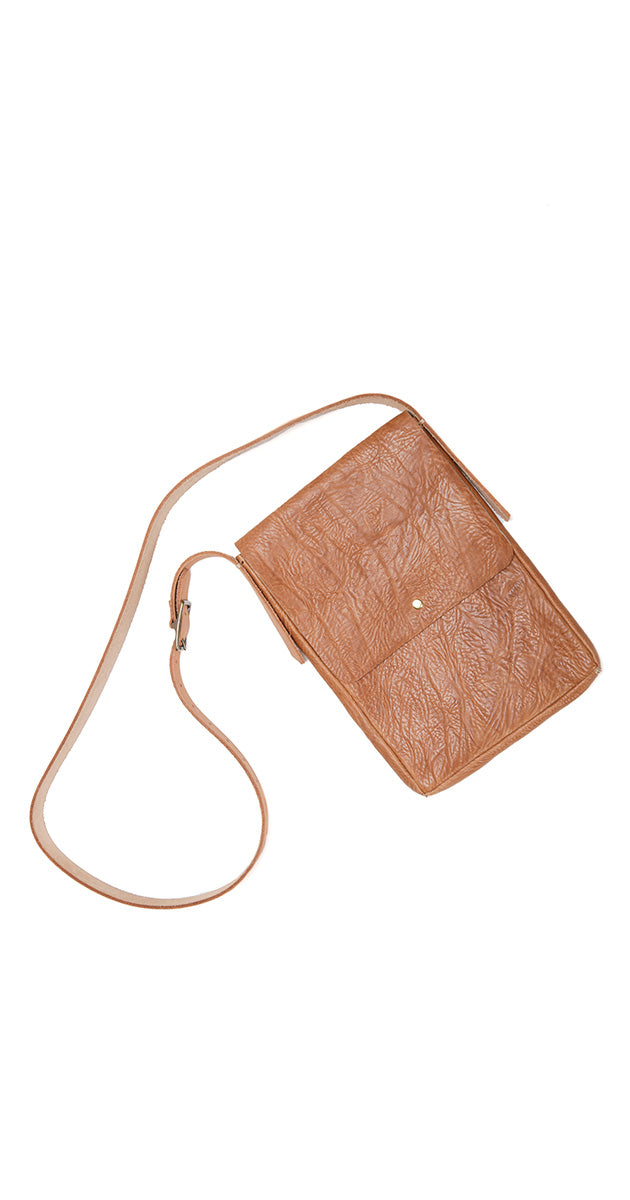 SangDansTous - Brown Leather Essential Day Bag image 0