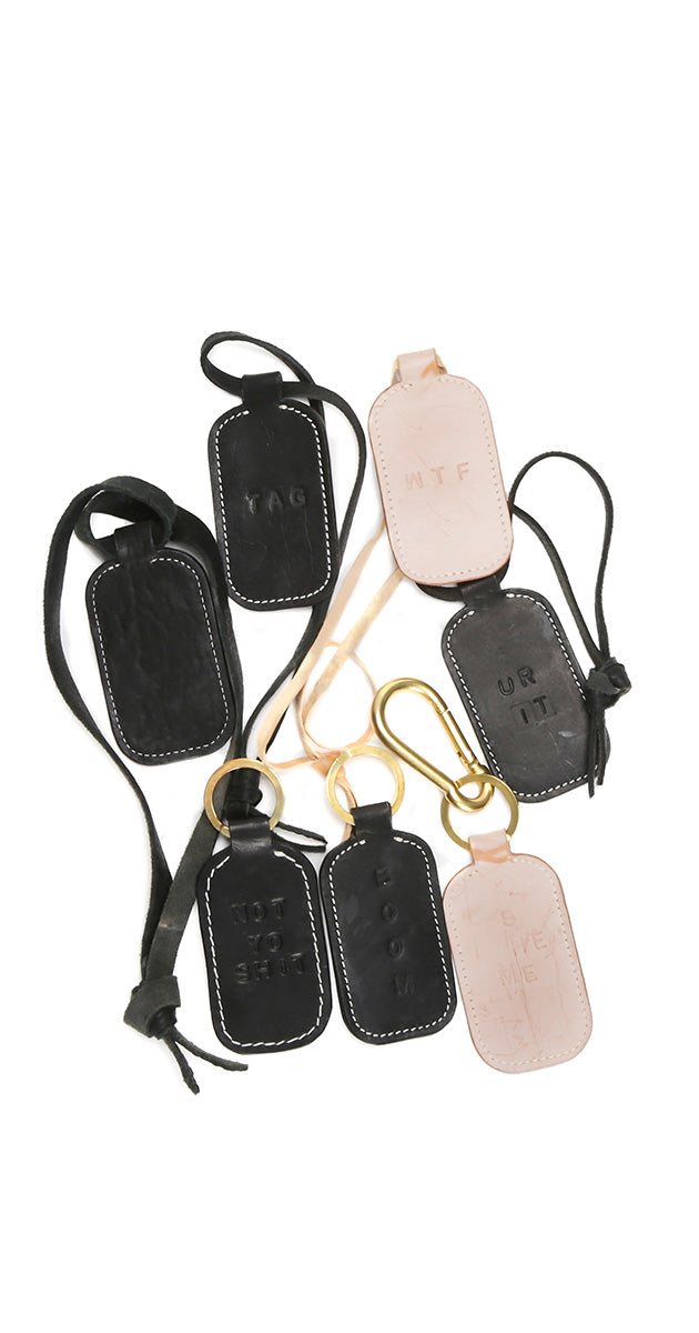 SangDansTous - Leather Key Fobs and Hang Tags image 0