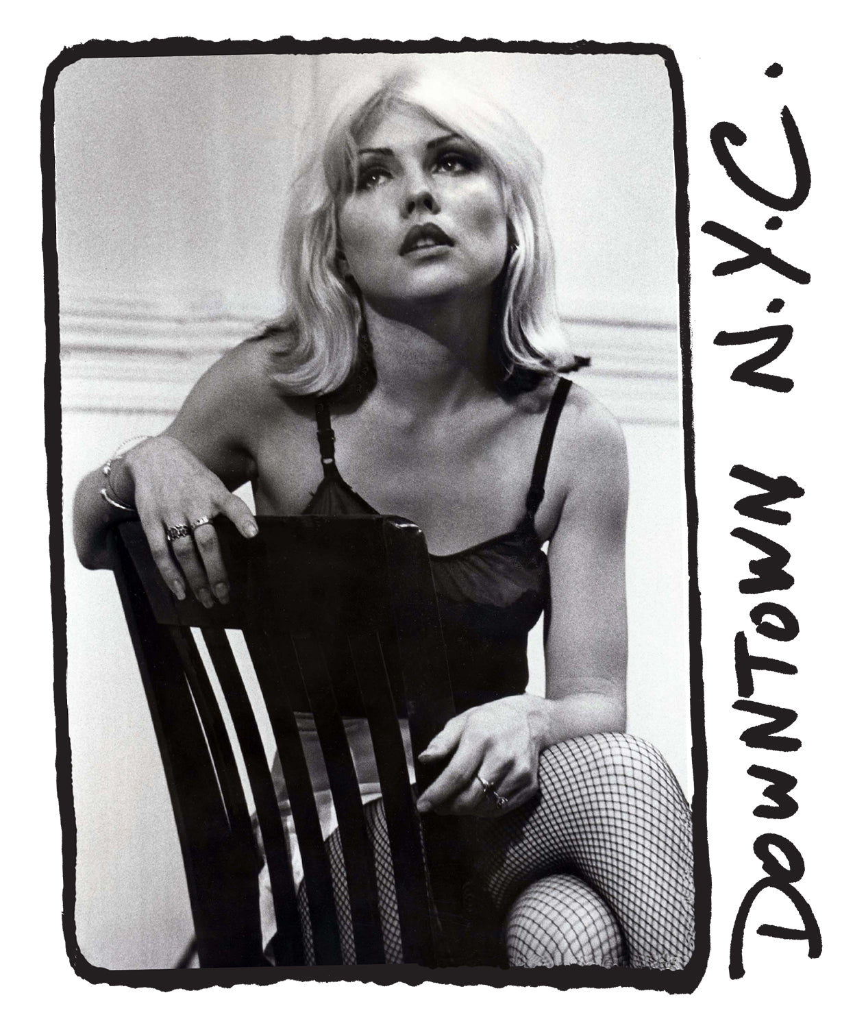 Debbie Harry (Sitting) Downtown N.Y.C. T-Shirt. image 0
