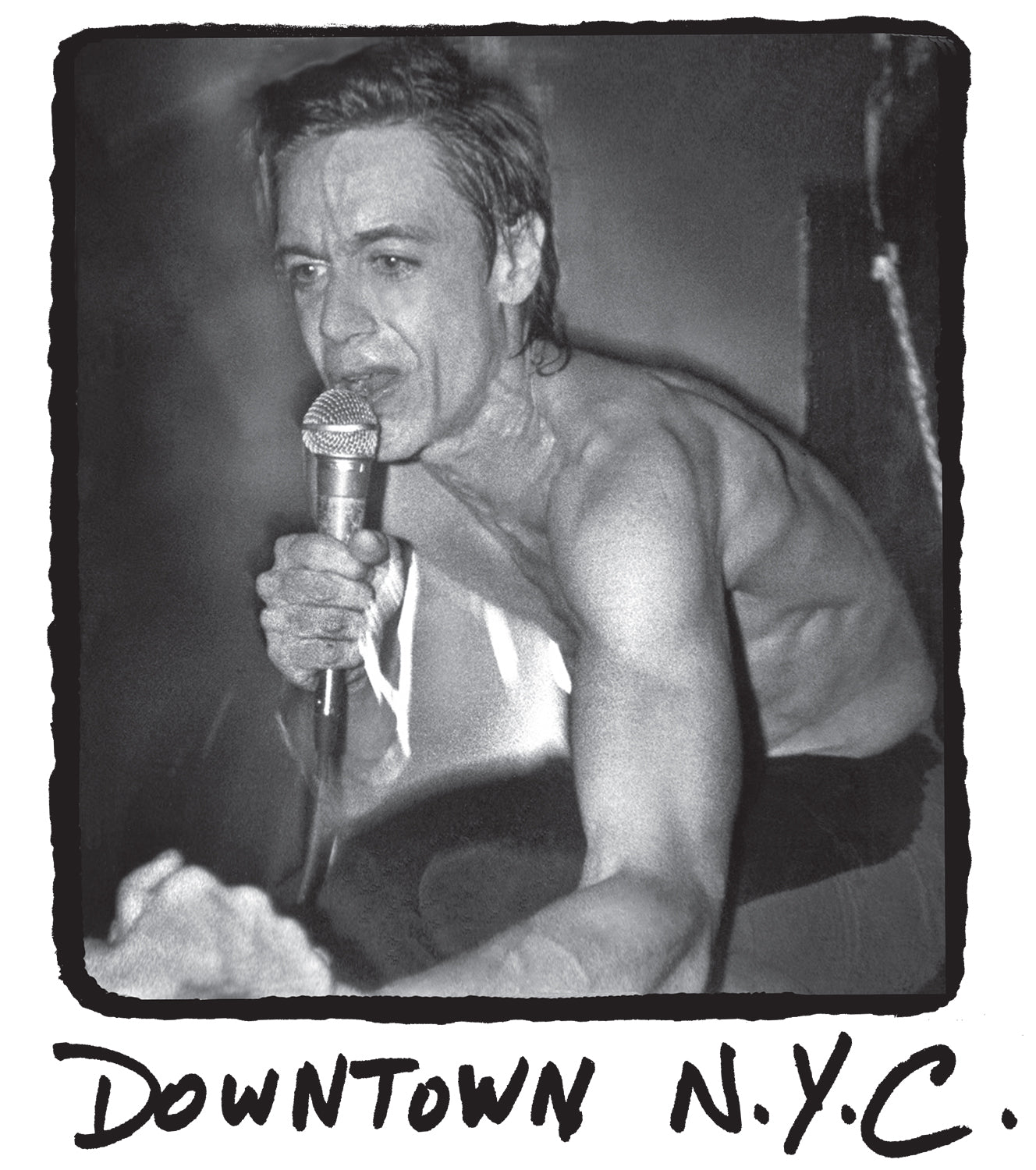 Iggy Pop Downtown N.Y.C. T-Shirt. image 0