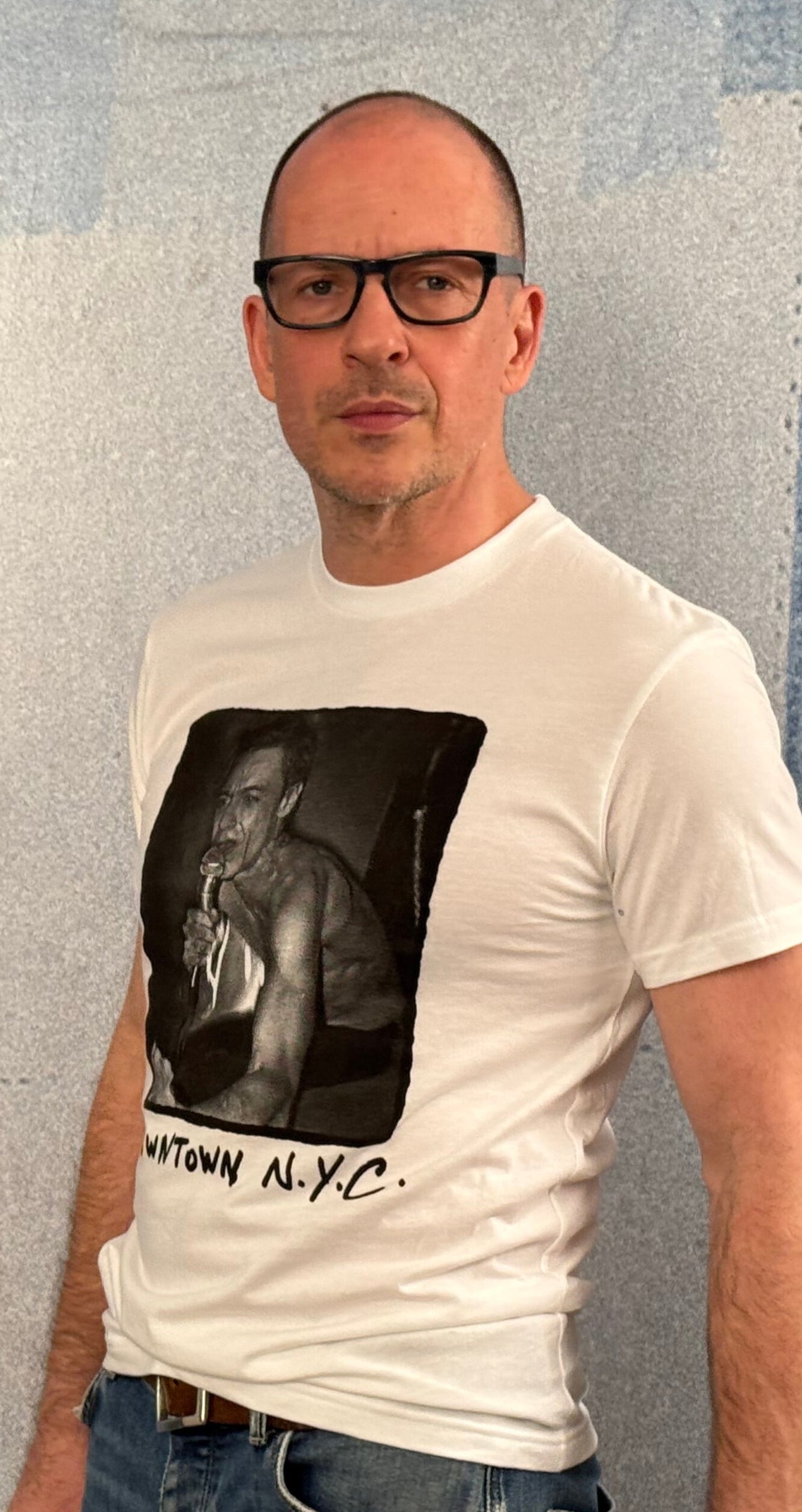 Iggy Pop Downtown N.Y.C. T-Shirt.