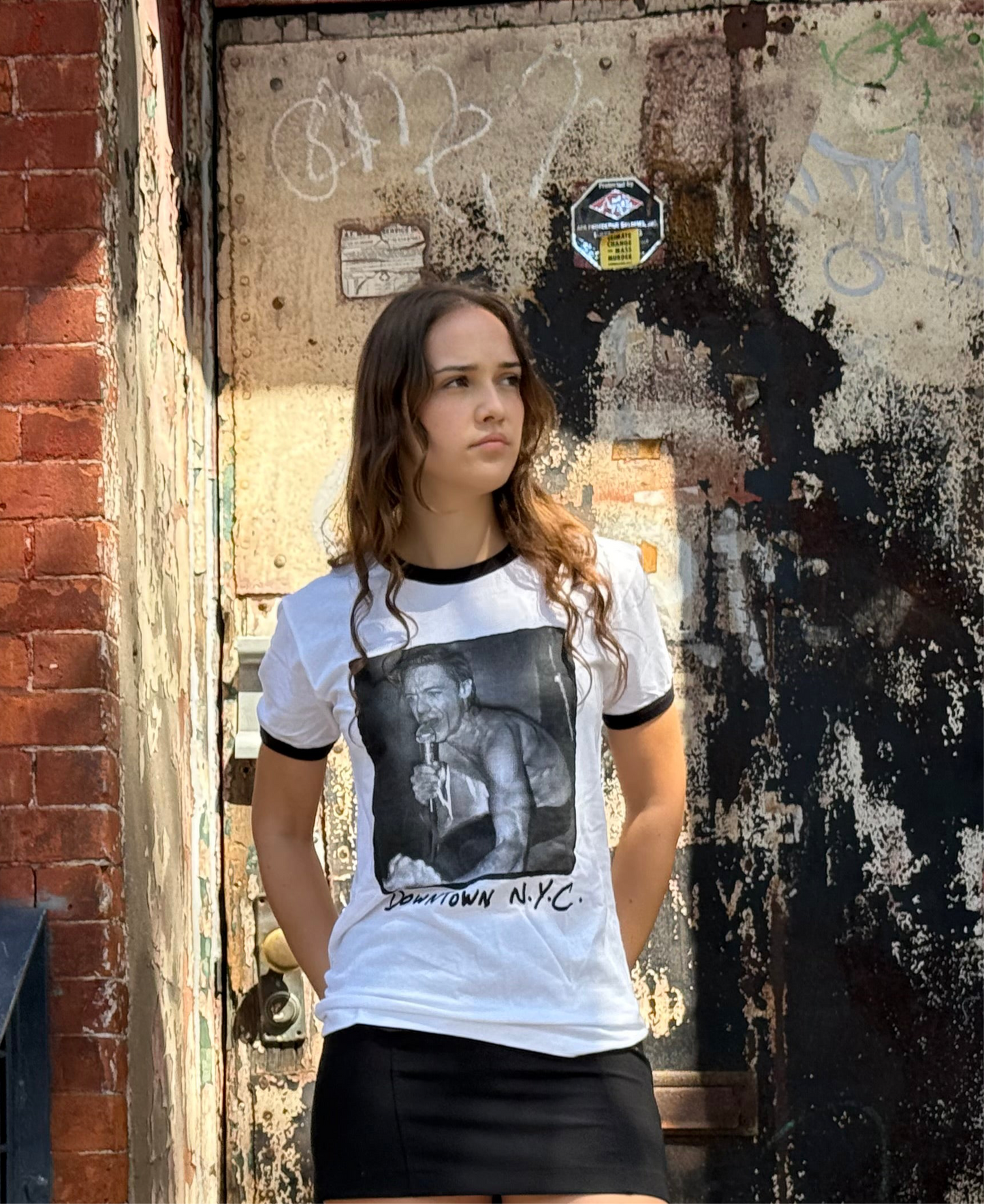Iggy Pop Downtown N.Y.C. T-Shirt.
