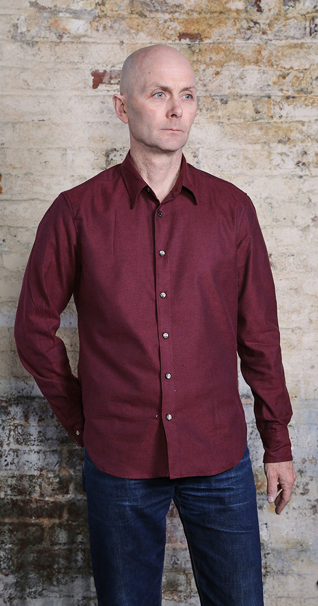 Deep Red Flannel image 1