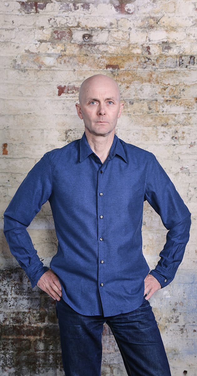 Deep Blue Flannel image 1