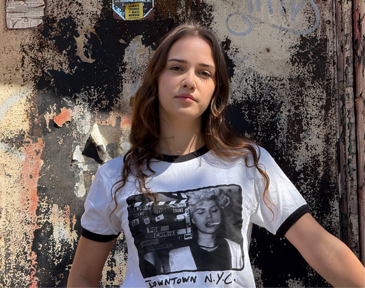 Debbie Harry (Clapperboard) Downtown N.Y.C. T-Shirt.