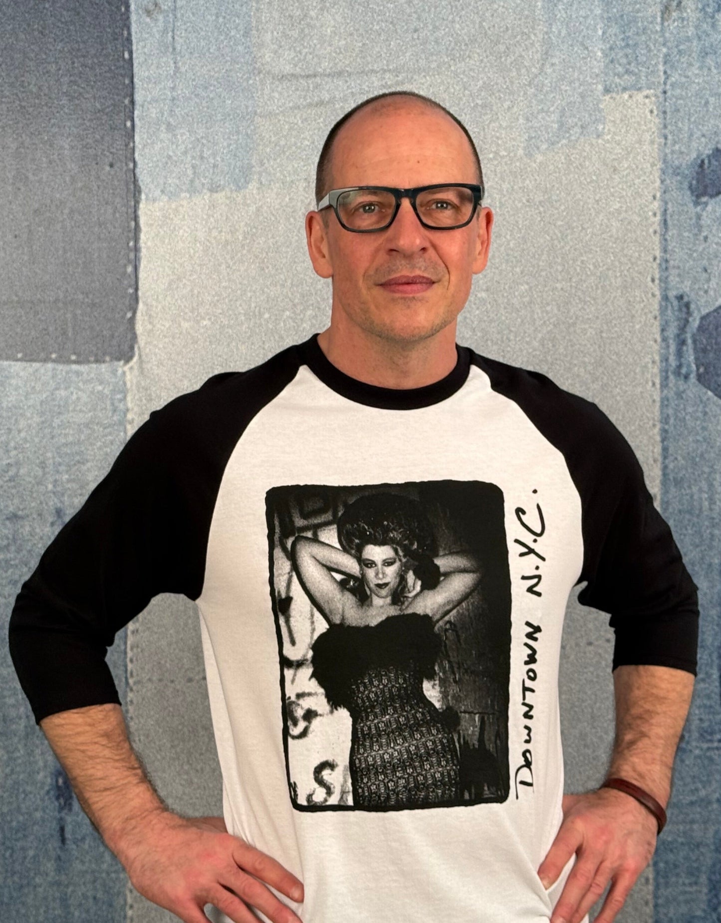 Dianne Brill Downtown N.Y.C. Baseball Shirt.