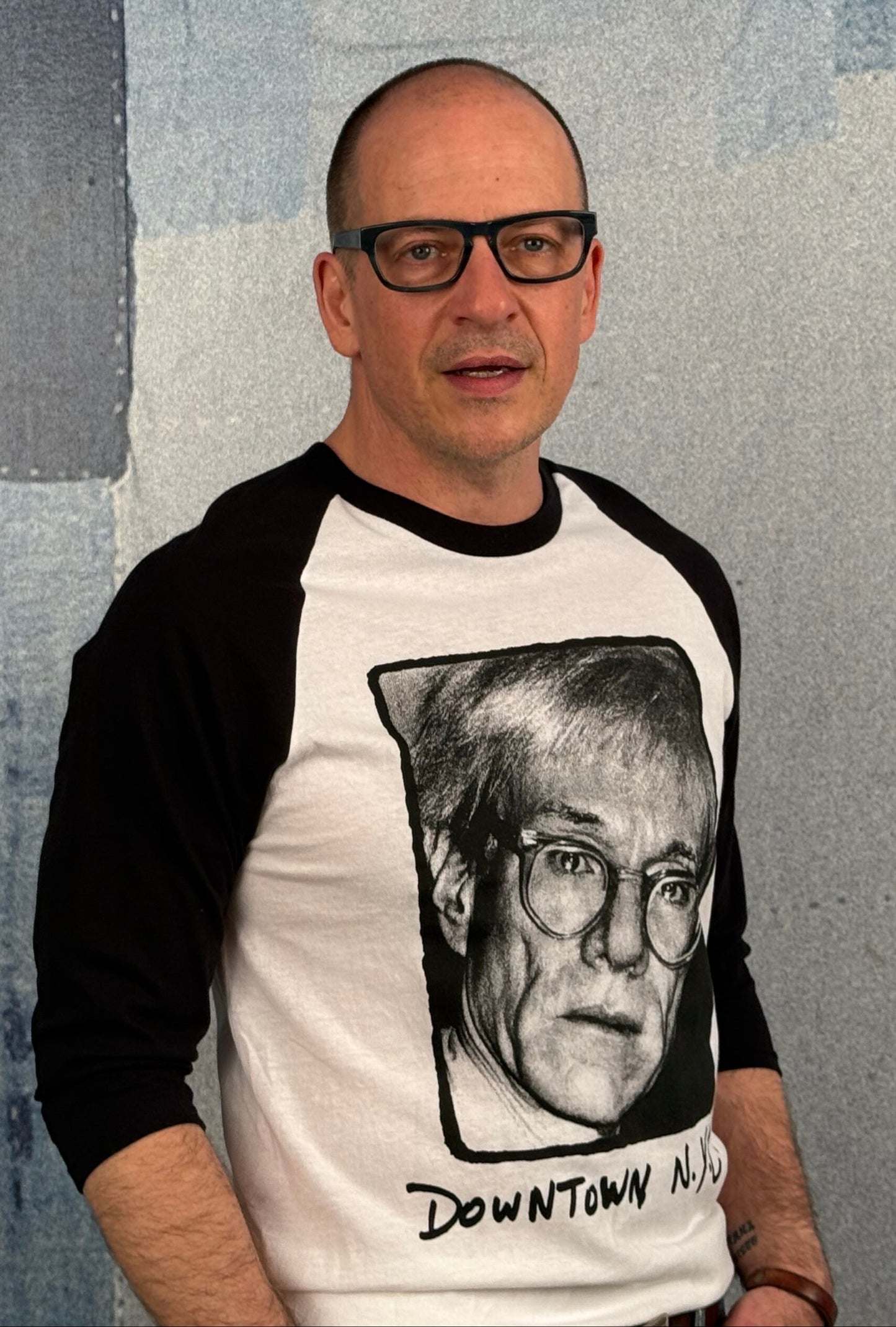 Andy Warhol Downtown N.Y.C. Baseball Shirt.