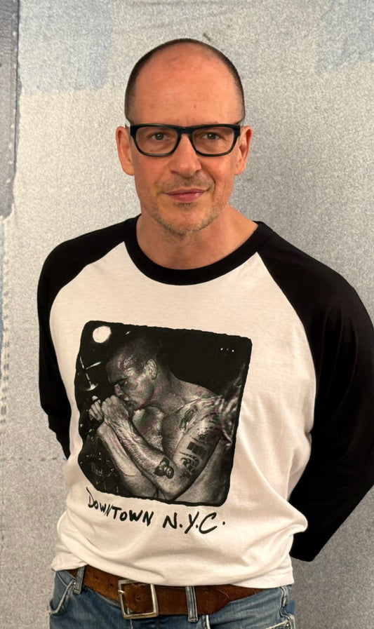 Henry Rollins Downtown N.Y.C. Baseball Shirt.