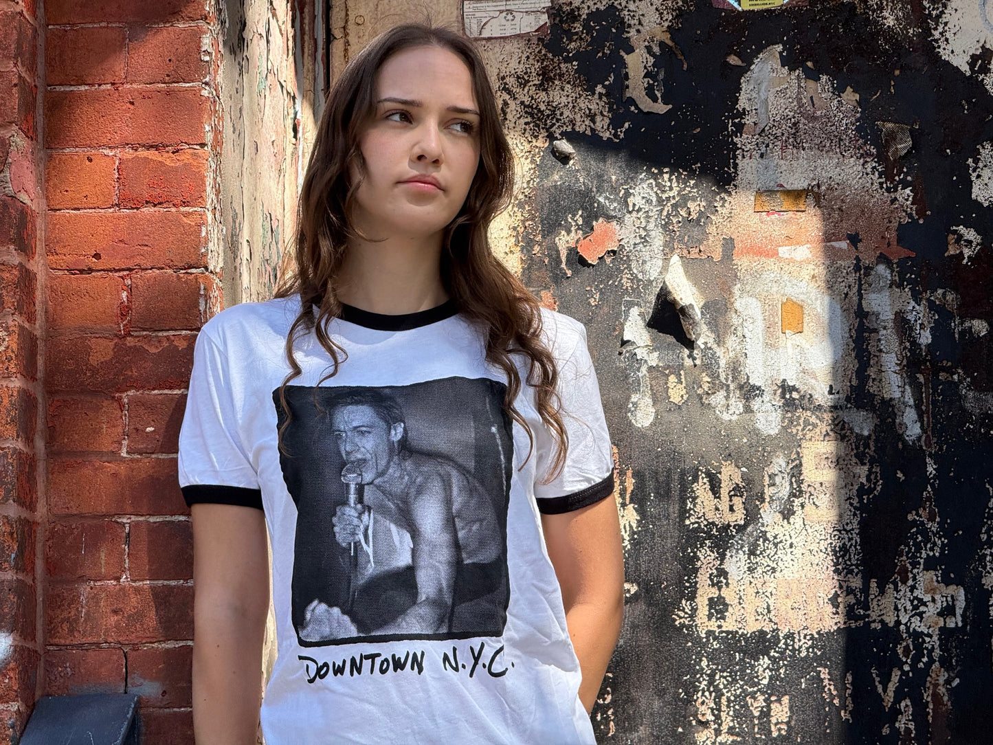 Iggy Pop Downtown N.Y.C. T-Shirt.