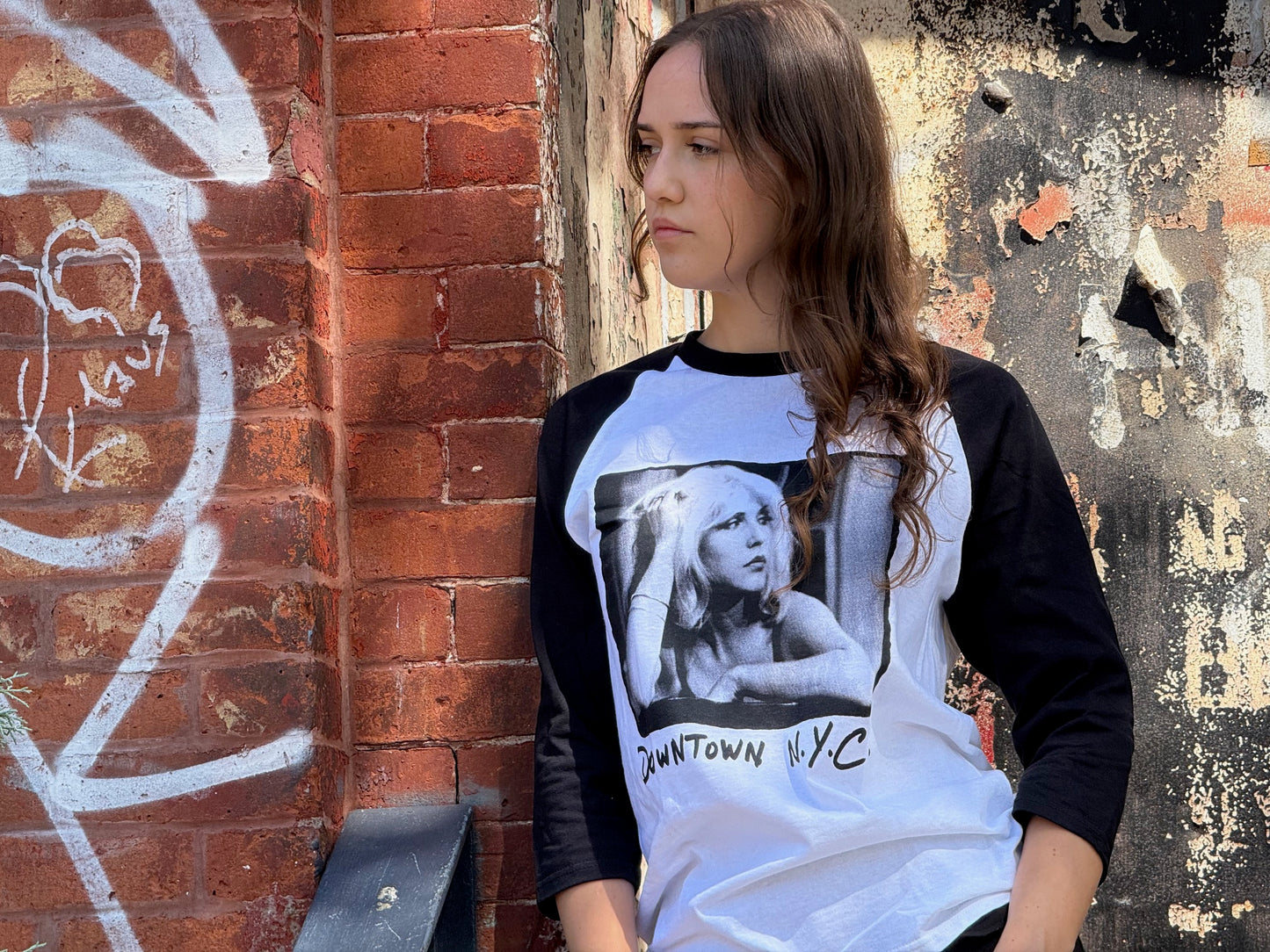 Debbie Harry (Dreaming), Downtown N.Y.C. Baseball Shirt.