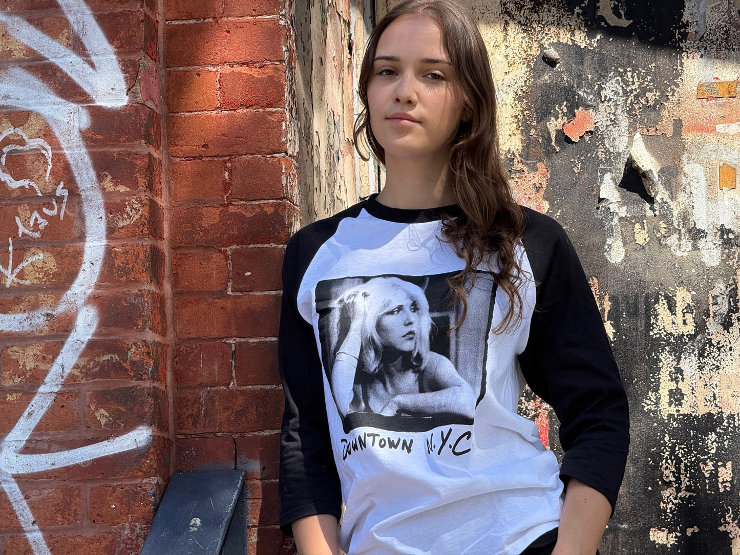 Debbie Harry (Dreaming), Downtown N.Y.C. Baseball Shirt.