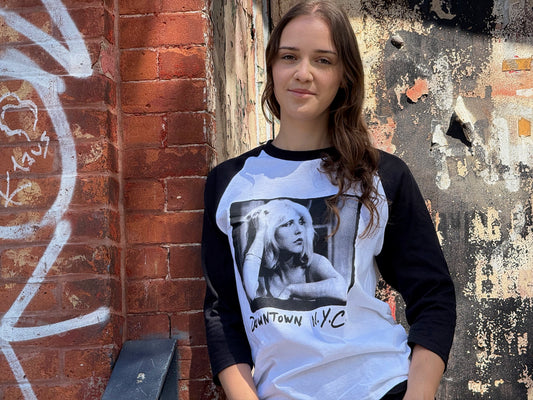 Debbie Harry (Dreaming), Downtown N.Y.C. Baseball Shirt.