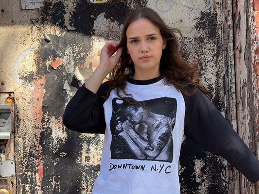 Henry Rollins Downtown N.Y.C. Baseball Shirt.