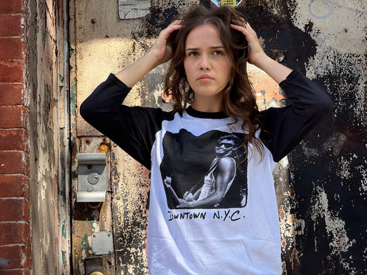 Bruce Springsteen Downtown N.Y.C. Baseball Shirt.