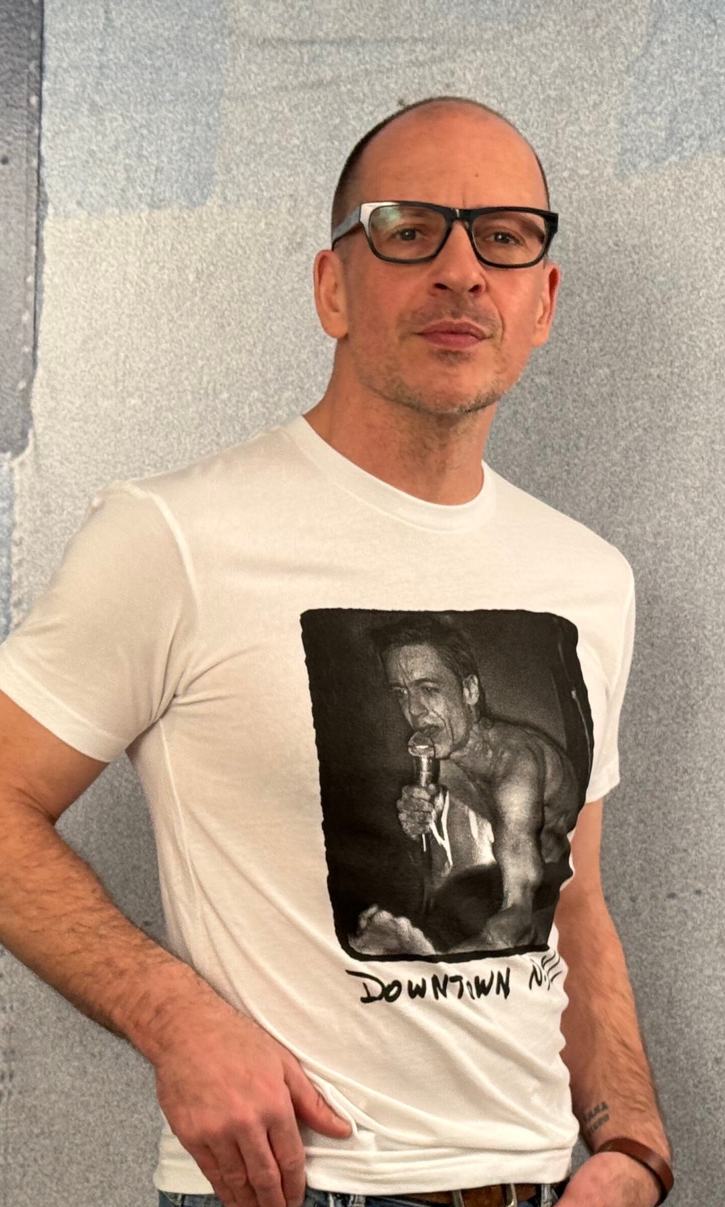 Iggy Pop Downtown N.Y.C. T-Shirt.