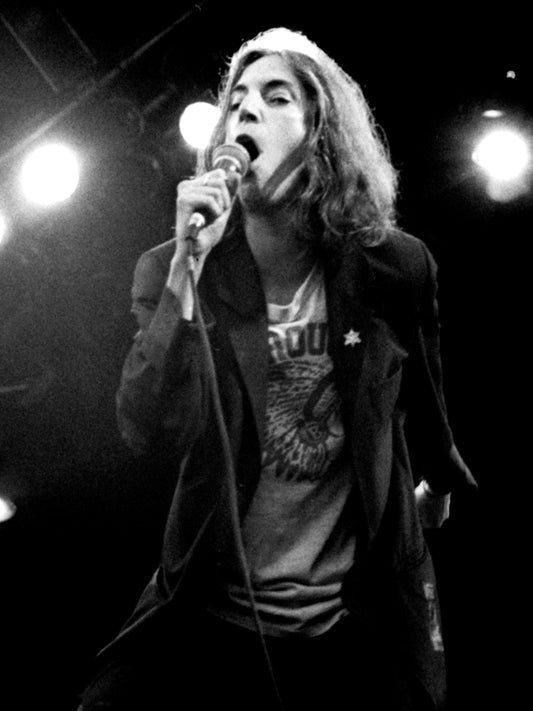 Patti Smith - on stage at the Guinness Fleadh 1998.