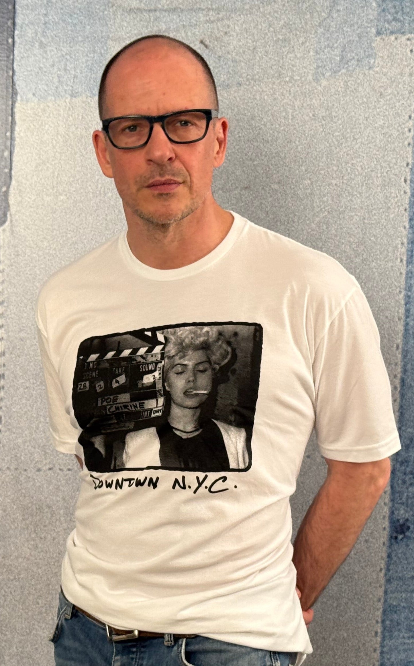 Debbie Harry (Clapperboard) Downtown N.Y.C. T-Shirt.