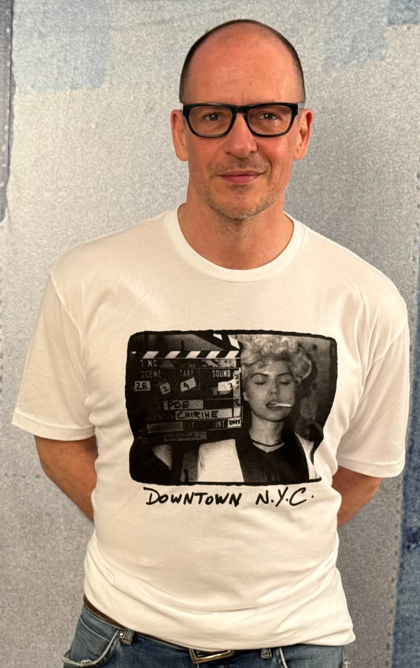 Debbie Harry (Clapperboard) Downtown N.Y.C. T-Shirt.