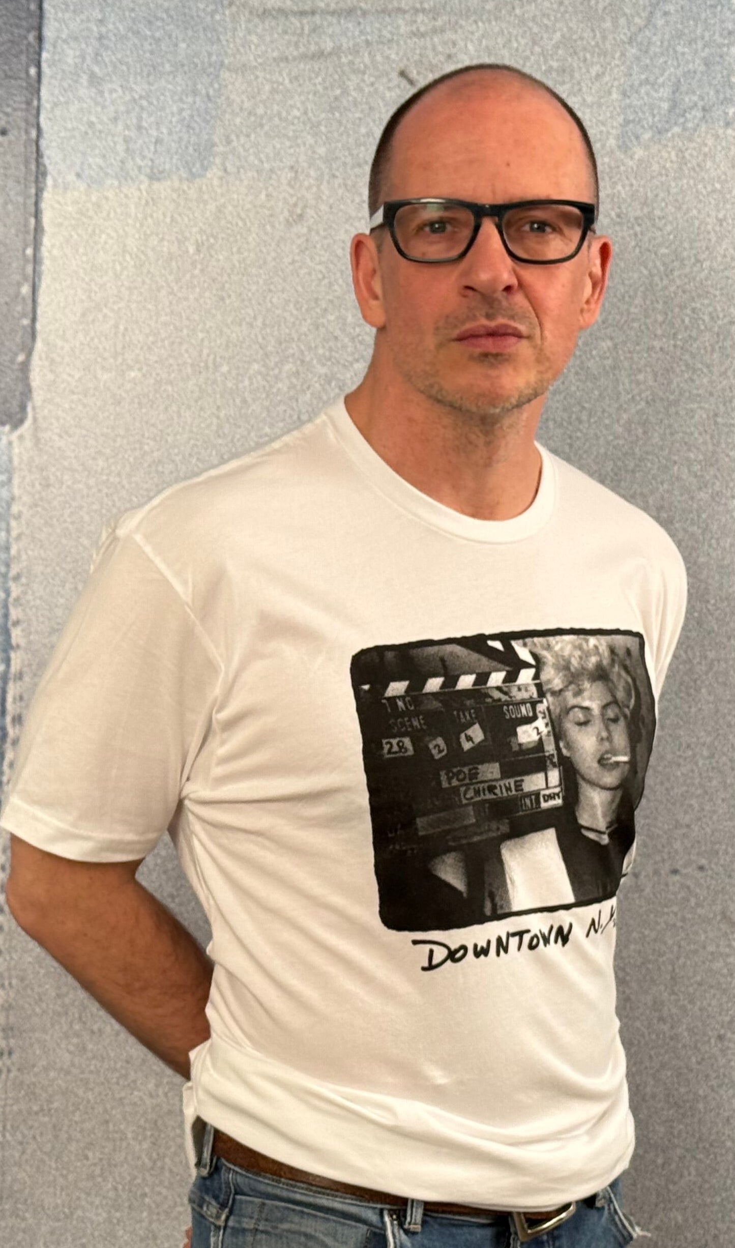 Debbie Harry (Clapperboard) Downtown N.Y.C. T-Shirt.