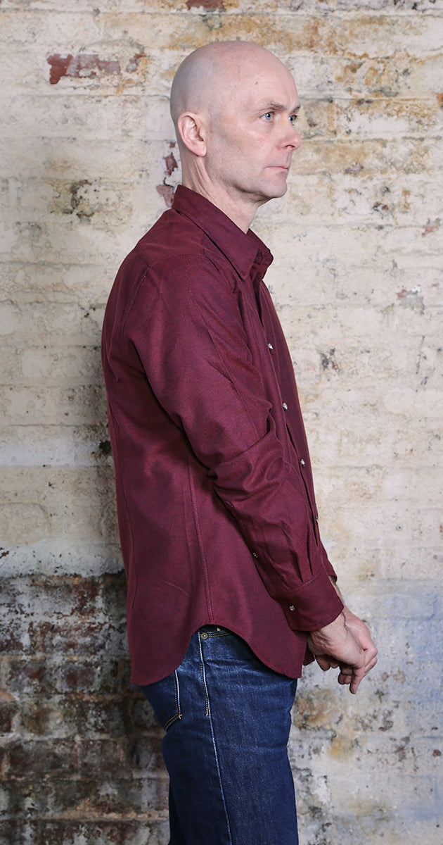 Deep Red Flannel image 3