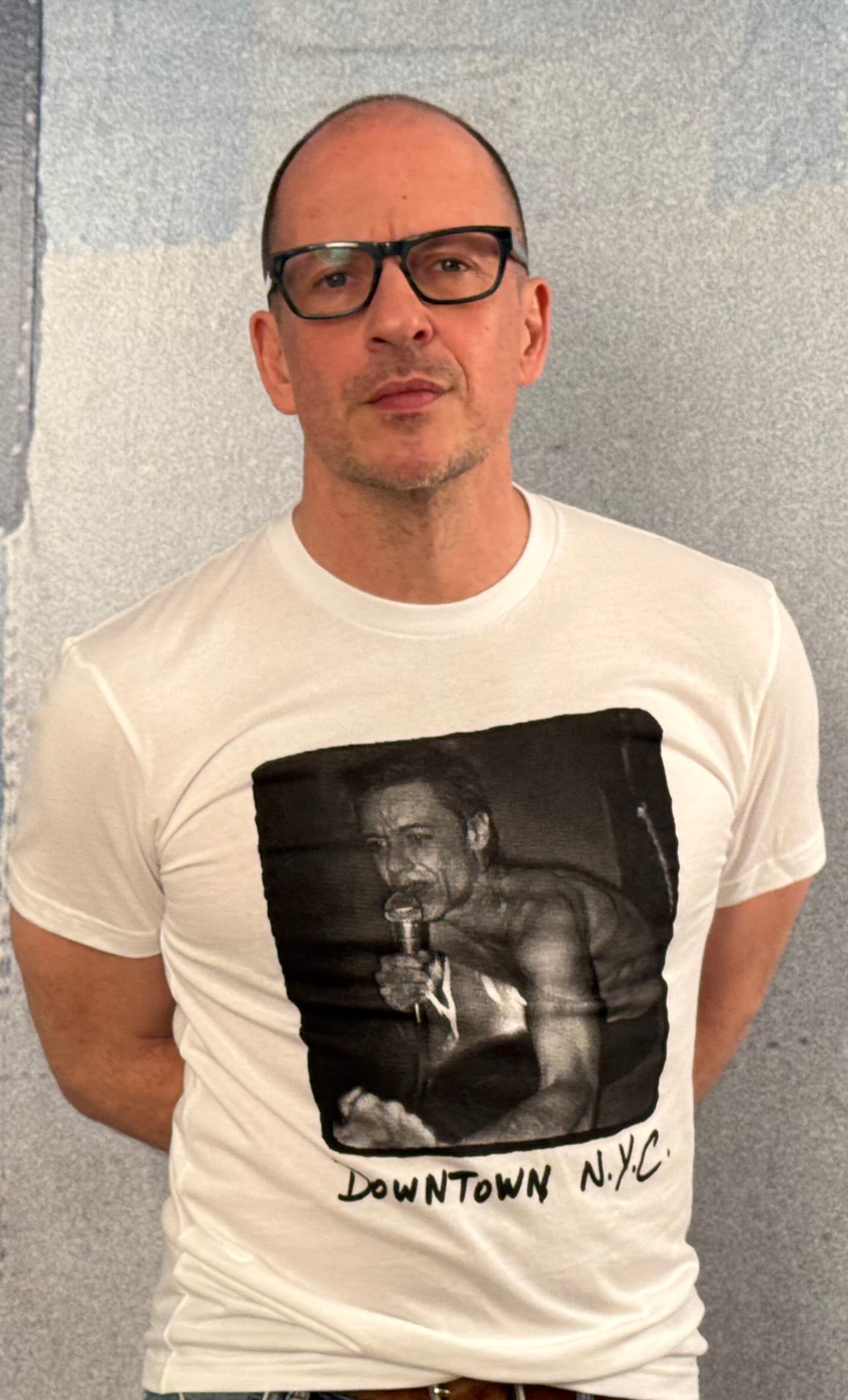 Iggy Pop Downtown N.Y.C. T-Shirt.